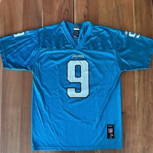 Reebok Jacksonville Jaguars‎ Garrard #9 NFL Jersey Youth XL Teal Football
